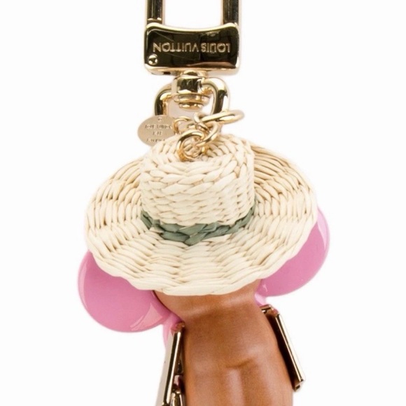 Authentic Louis Vuitton Vivienne Explorer Bag Charm Keychain - Picture 2 of 2